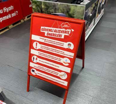 A1 Ayaklı Pano