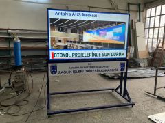 TV Ünitesi Hareketli 86'' (Tv Hariç)