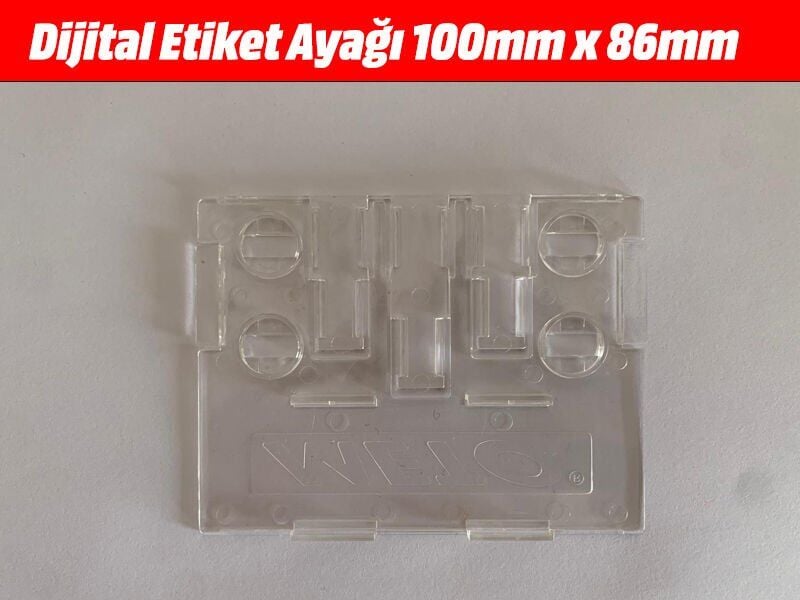 Dijital Etiket Ayağı 100mm x 86mm
